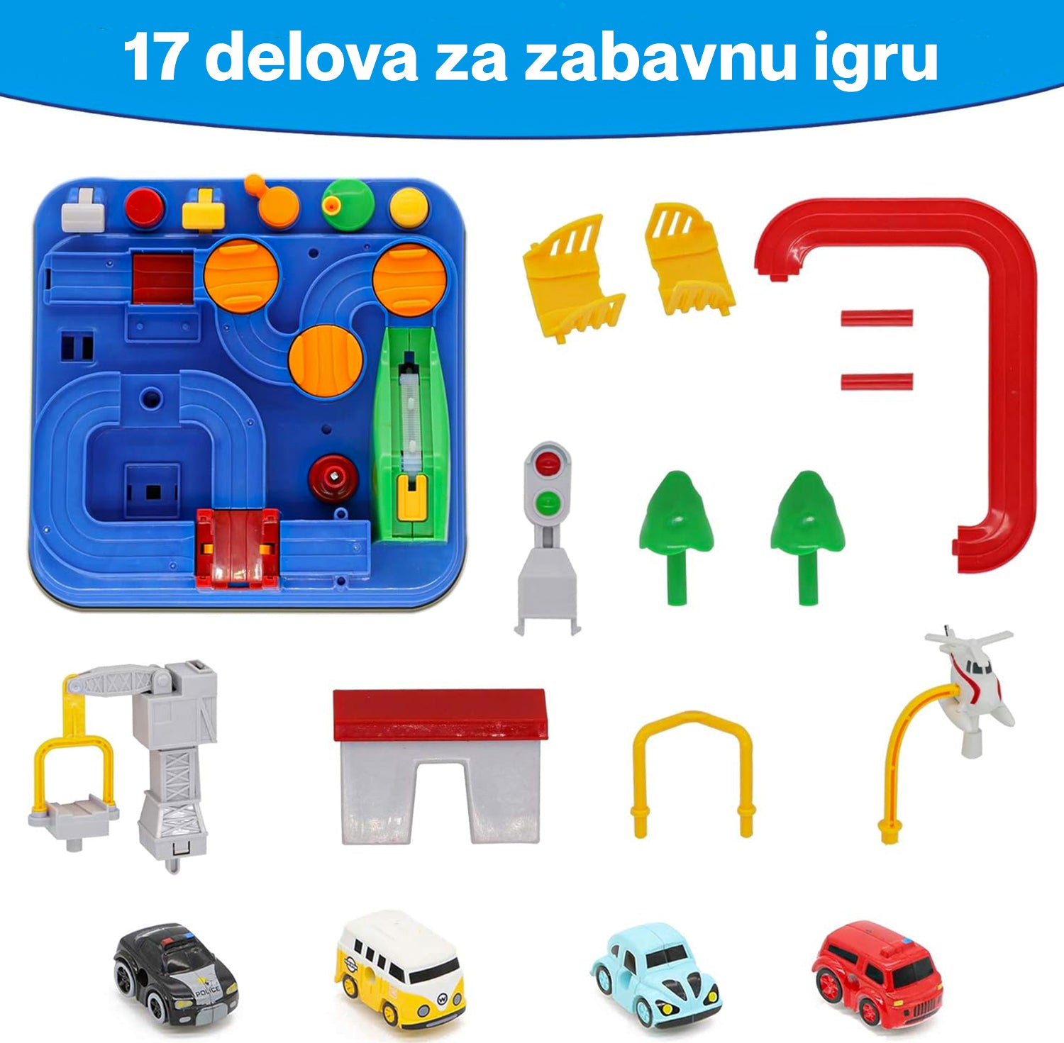 Velika trkačka staza - za dečake i devojčice uzrasta 3–8 godina