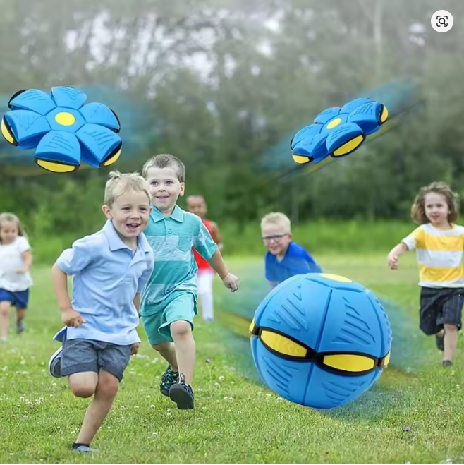 Leteća lopta i frisbi 2-u-1 za decu