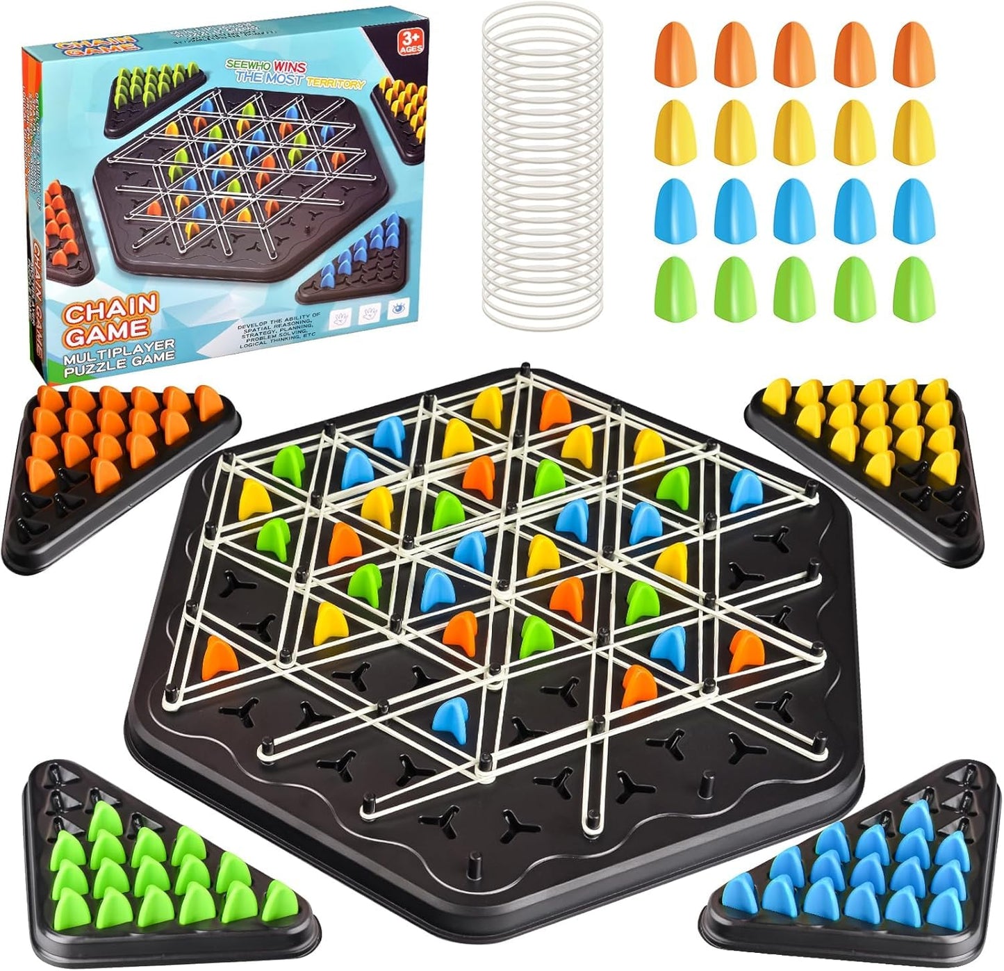 Bitka Trouglova - zabavna društvena igra za 2–4 igrača